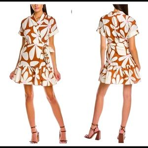 NWT Anthropologie Hutch wrap dress XL
